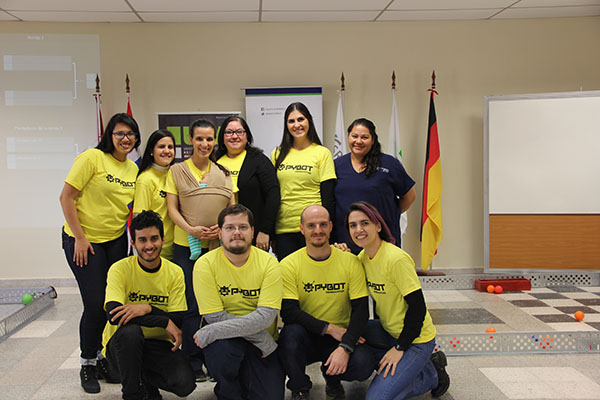 staff Espacios de Ser en PYBOT 2016